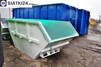 Siatki Przemyśl - Siatka przykrywająca na kontener - zabezpieczenie przewożonych ładunków dla terenów Przemyśla